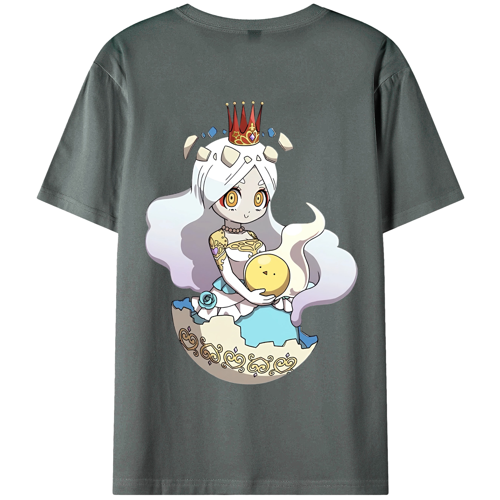 （画像用） 妖怪ウォッチ Yo-kai Watch 綿100％ メンズ半袖Tシャツ（バックプリント） 通気性